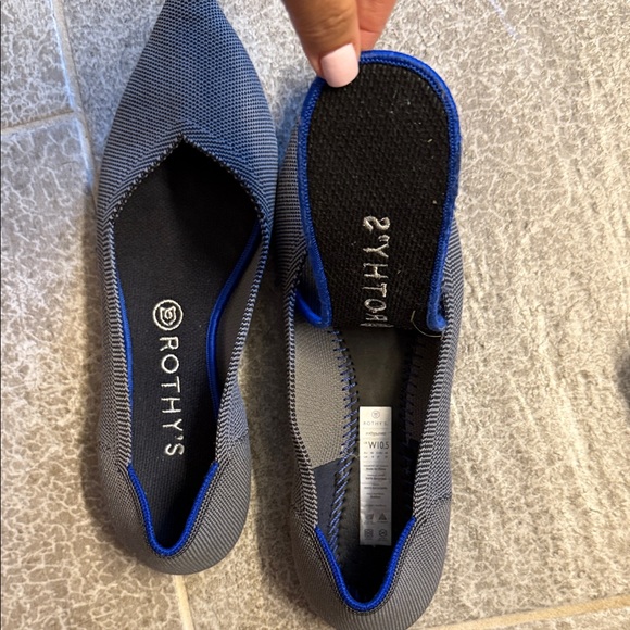 Rothy's Gray Slip-On Flats with Durable Sole - Picture 6 of 6